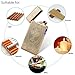 Kivors USB Rechargeable Windproof Flameless Electronic Pulse Double Arc Lighter Belief Chinese Dragon Loong Lighter (Black C)