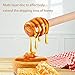 Mini Wood Honey Dipper Sticks Server for Honey Jar Dispense Drizzle Honey Individually Wrapped 3 Inch 12 Pack