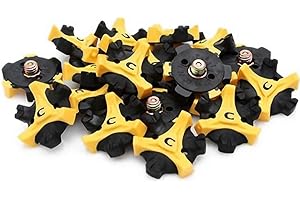 LAOLAIXIAN 14Pcs Golf Shoe Spikes for Golf Shoes, Golf Shoe Spikes Stinger, Outdoor Rubber Golf Shoe Spikes, Anti Skid Replac