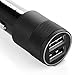 Car Charger, Eleckey 4.8A Dual USB Port Car Charger Portable Travel Charger Rapid Car Charger Auto Adapter for iPhone 6 Plus/6/5S/5/4, iPad, Samsung Galaxy, Smart Phone, Tablets (Black)