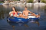 Intex River Run II Water Tube Float Raft Lounger W Cooler Model 58837EP (2 Pack)