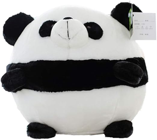 round panda plush