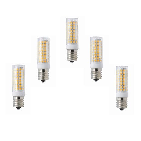 E17 Bombilla LED regulable Horno de microondas Luz 5 vatios ...