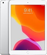 2019 Apple iPad 10.2 Wi-Fi Cellular 32GB Silver - Renewed