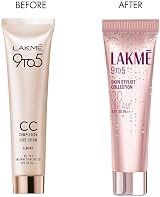 Lakme 9 to 5 Complexion Care CC Cream Almond 30g Face Moisturiser Makeup Base view 5