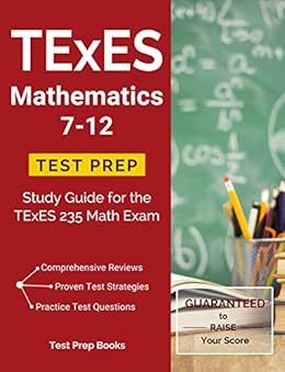 7-12 math texes exam Guide Mathematics the Prep: TExES for 7 12 Test Study