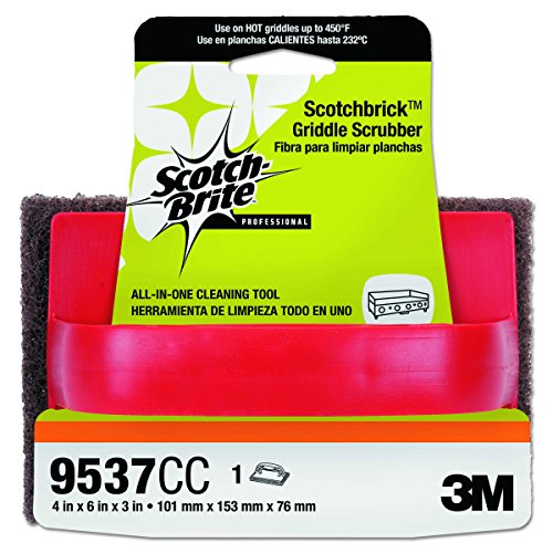 image for Scotch-Brite PROFESSIONAL 9537 Scotchbrick Griddle Scrubber, 4w x 6d x