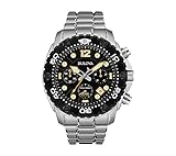 Bulova Men's Black Dial Chronograph Watch