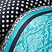 Mi-Zone Comforter Bed Set Teen Bedding Modern Teal Black Animal Print Girls Bedspead Update Home (TWIN XL)