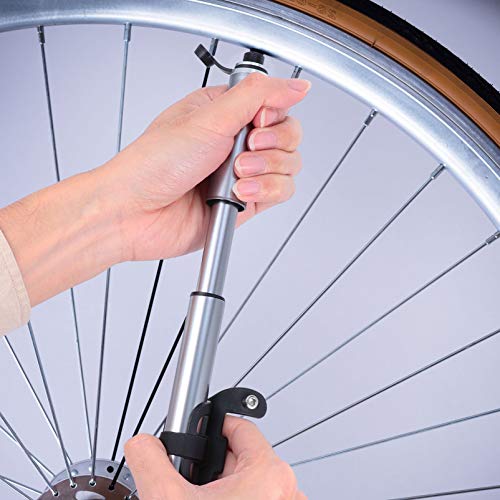 CLISPEED Mini Fietspomp Draagbare Hogedruk Handfiets Luchtpomp Frame Gemonteerde Bmx Racefiets Bandenpomp Fietsen… - Image 5