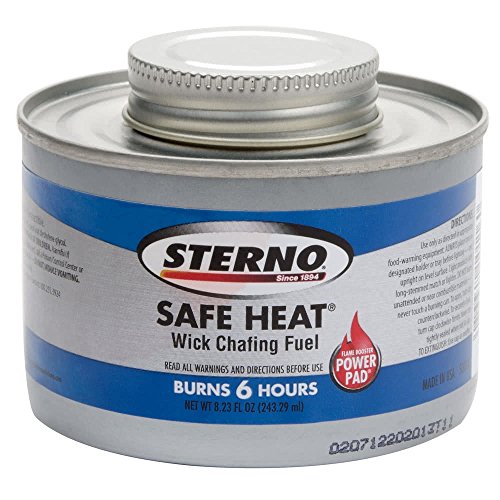 Sterno Products 10116 6 Hour Wick Chafing Dish Fuel Canister - 24/Case