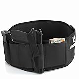 Belly Band Holster For Concealed Carry – Unisex Neoprene Breathable Appendix Gun Holster By Viosteria – Weapons Holder For Men & Women – Qualitative Fastener & Strong Fixation – Secure Fit & Easy Draw