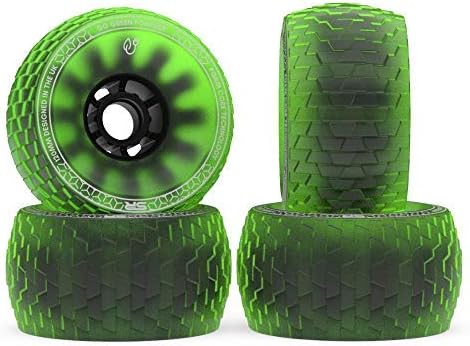 Slick Revolution 120mm Foamies Electric Skateboard Wheels | Patent Pending Foam Core Technology | 78A Translucent Urethane| 78A Translucent Urethane
