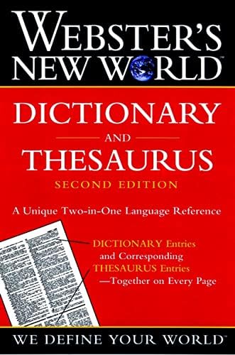 Webster's New World Dictionary and Thesaurus: Merriam-Webster