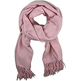 Humble Hilo Soft Wool Scarf or Shawl, Large Winter Wrap Pashmina 74 x 27