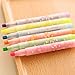 KitMax (TM) Pack of 12 Pcs Cute Cool Colorful Candy Color Star Shape Pen Tip Highlighter Pen Office School Supplies Students Children Gift (Color May Vary)