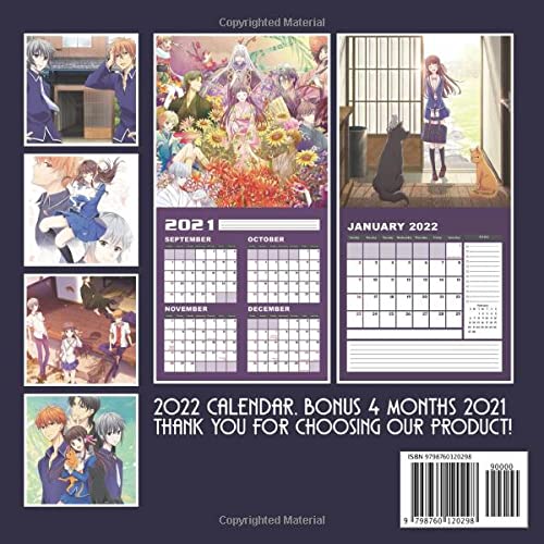 Uri Calendar 2022 2023 Fruits Basket Calendar 2022: January 2022 - December 2022 Official Squared  Monthly Calendar, 12 Months | Bonus 4 Months 2024: Smith, Uri:  9798760120298: Amazon.com: Books
