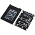 Flashmen Black Mini Pcie mSATA SSD to 2.5" SATA Adapter Card with Case, 7-mm