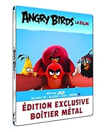 Angry Birds - Le Film - Combo Blu-Ray 3d + Blu-Ray + Dvd + Copie Digitale - Édition Boîtier Steelbook