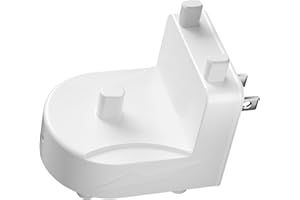 Teeteck Wall Charger for Braun Oral-B Electric Toothbrushes Pro 1000,2000,3000,5000, 7500/iO 3/4/5/6 Series/Genius etc(Except iO 7/8/9/10 and Pulsonic Series) Wall Plug Charger Base(White, US)