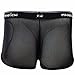 FEESHOW Men's Soft Mesh Boxer Briefs Shorts Bulge Pouch Underwear Underpants