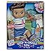 Baby Alive Step ‘N Giggle Baby Brown Hair Boy Doll with Light-Up Shoes, Responds with 25+ Sounds & Phrases, Drinks & Wets, Toy for Kids Ages 3 Years Old & Up