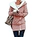 DJT Womens Long Sleeve Hooded Zip-up Sweatshirt