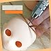 WellieSTR Doll Hair Making Tool - 1 Handle and 2 Size Needle