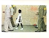 Norman Rockwell The Problem We All Live With 1964 Art Print - 7 in x 10 in - Unmatted, Unframed