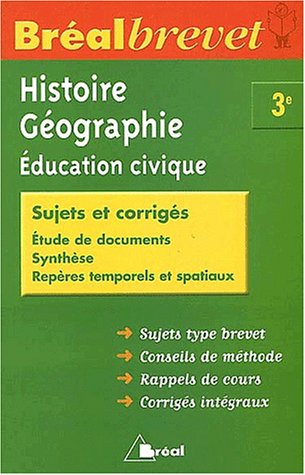 Une  année d'histoire, de géographie et d'éducation civique