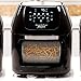 PowerXL Air Fryer Pro, Crisp, Cook, Rotisserie, Dehydrate; 7-in-1 Cooking Features; Deluxe Air Frying Accessories; 3 Recipe Books (8 QT White)