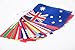 International String Flags Banners,100 Countries Flags World Flags Pennant Banner for Olympics,Festival,Grand Opening,Bar,Sports Clubs 82 Feet 8.2'' x 5.5'' KalaBear