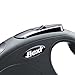 Flexi New Classic Retractable Dog Leash (Tape), 16 ft, Small, Black