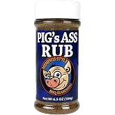 Pig's Ass Memphis Style Seasoning Rub 6.5 oz. | Seasonings, Seasoning Rubs, Usa, Bbq Seasoning, Shaker Can, Memphis Style Seasonings