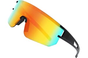 TOTOSALL Polarized Sports Sunglasses Men And Women,Youth Baseball Sunglasses, Cycling glasses,Running,Golf,Fishing