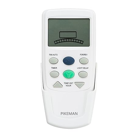 Pikeman Ceiling Fan Remote Control Thermostatic Lcd W Fan Reverse