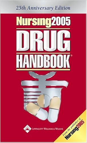 Nursing 2005 Drug Handbook Nursing Drug Handbook 9781582553221 Medicine Health Science Books Amazon Com