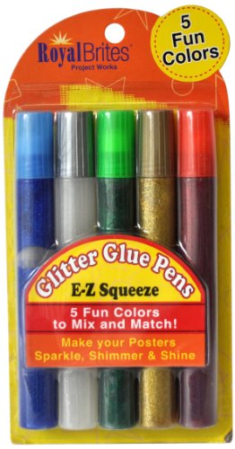 Royal Jumbo Glitter Glue, Poster Accessories (27170)