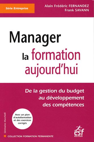 Manager la formation aujourd'hui