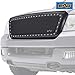 EAG Rivet Stainless Steel Wire Mesh Grille with ABS Matte Black Shell Fit for 04-08 F-150