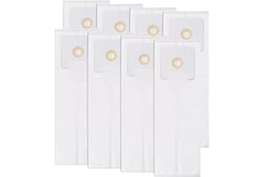 SGIZOKU 391 Central Vacuum Bags for Nutone 391 CV353, CV450, CV391, CV400, CV350,CV351 VX475 44186, CV352,CV653 CV750, CF3918 - Premium HEPA Filtration Dust Bag - 8Pack