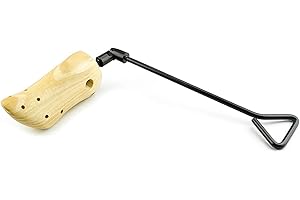 aqxreight Shoe Stretcher, Adjustable Wooden Shoe Expander for Women and Men, with Easy to Use Design for Boots and Shoes Size