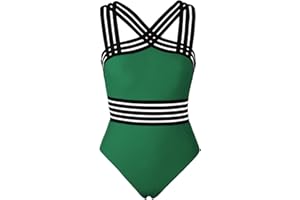 Hilor Tankini Bathing Suit Top for Women Tummy Control Swimsuit Ruched Slimming Swim Top Only