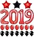KatchOn, 2023 Balloons Red and Black Set - 40 Inch, Pack of 21 | Red and Black Balloons 2023 for Red and Black Graduation Decorations 2023 | Red Graduation Balloons, Prom Decorations for Party 2023…