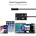 Wireless Endoscope,ZOTO 5.0 MP WiFi Auto Focus Inspection Camera,1944P HD Borescope Camera Snake Camera for Android Smartphone and iOS iPhone, ipad and Tablet(11.5FT)