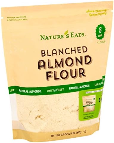 Nature's Eats Blanched Almond Flour 32 oz (Pack of 2)