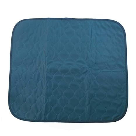 NRS Healthcare Stuhlunterlage, bei Inkontinenz, waschbar, Blau