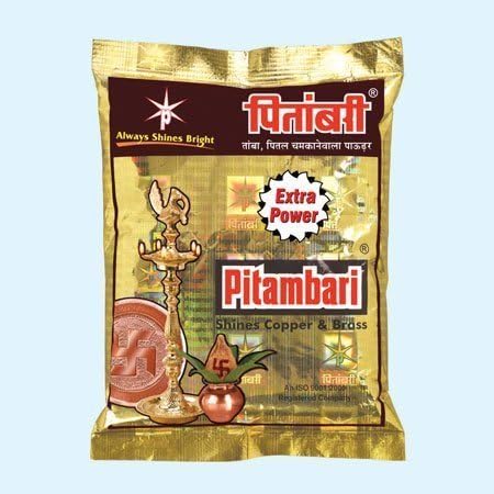 Pitambari (Extra Power) Shines Copper and Brass 200 Gram by Pitambari