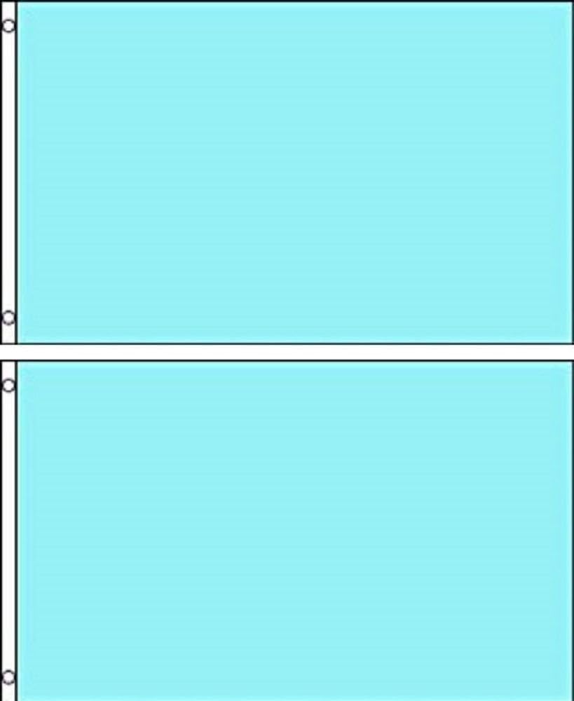 Amazon Com 2 Pack Lot 3x5 Light Blue Solid Plain Blank Color