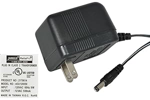 Jameco ReliaPro 12VAC 500mA AC-to-AC Wall Adapter Power Supply